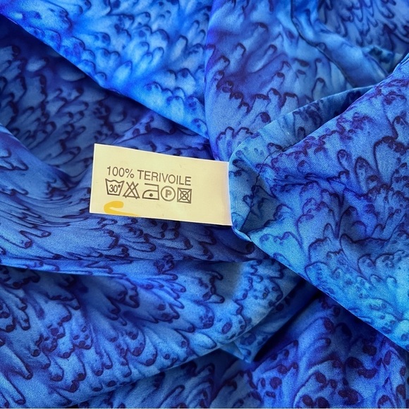 Rima Beach Wear Set Pareo Palazzo Wide Leg Pants & Crop Top Wrap Around Pants - Picture 13 of 15